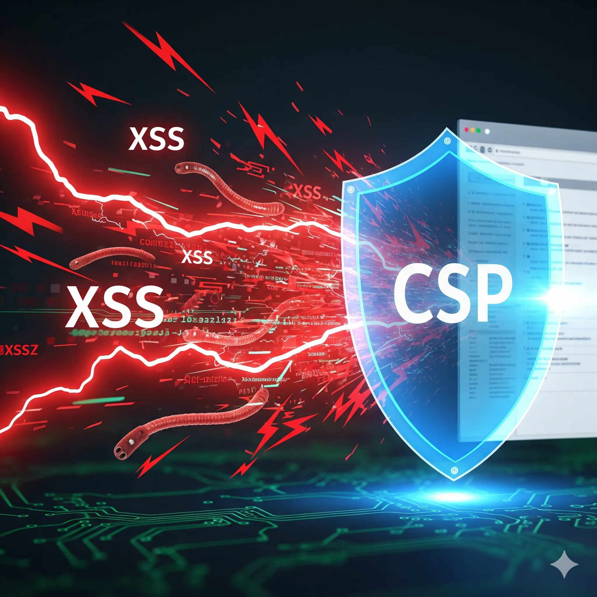 سياسة أمان المحتوى (CSP) الحاجز الأمثل ضد هجمات البرمجة النصية عبر المواقع